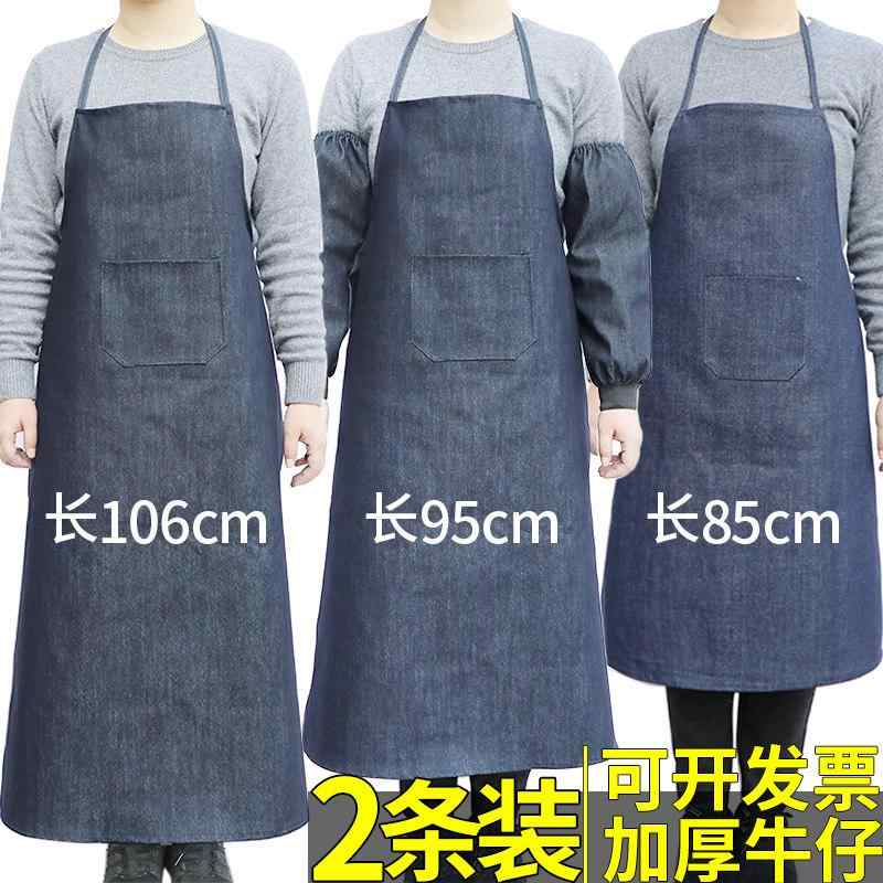 作業エプロン 男女用 溶接工用 デニム キャンバス 防汚 耐摩耗 厚手 腰巻き 工場作...
