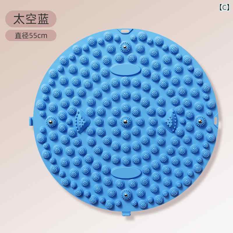 リバーパディの足底 マッサージ パッド 指圧板 ダイエット スロー ランニング 室内 専用 経絡 疏通 漢方 足裏 刺激 血行 促進 疲労 回復 家庭用 スリミング 器具｜アングル3