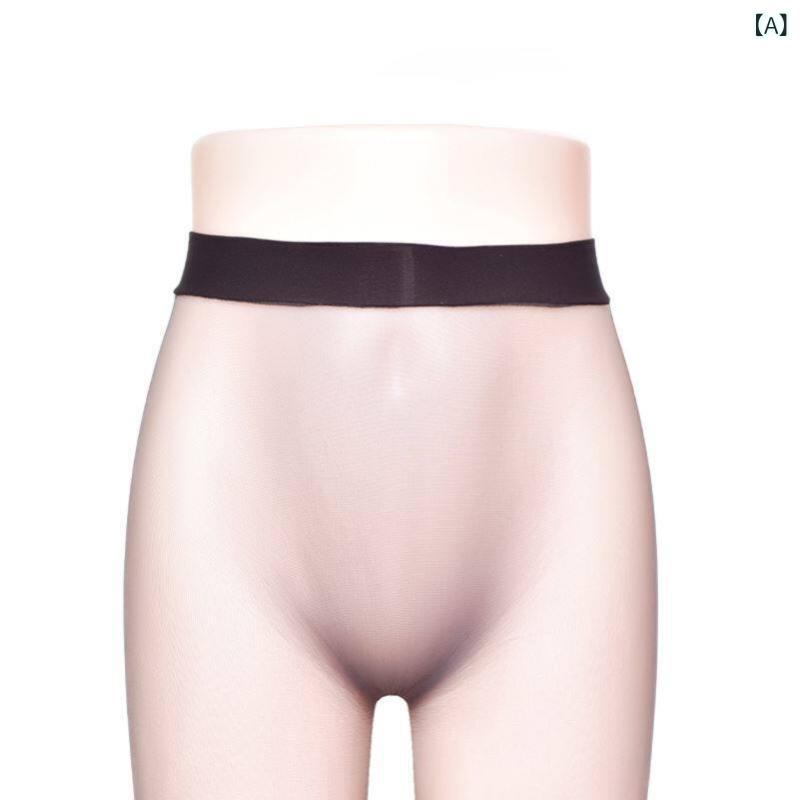 レディース パンティストッキング シームレス ベルベット 深股 薄型 無痕 透明 ブラック つま先透明 脚型フィット 伸縮性 軽量 普段使い