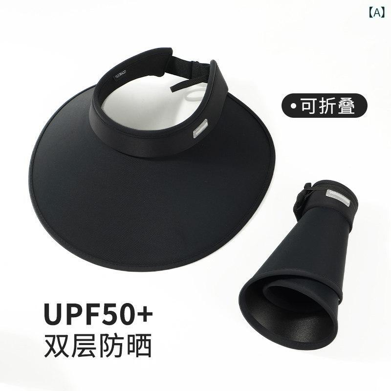 サンハット レディース 夏 UVカット 大つば 通気性 ブラック 接触冷感 自転車用 日よけ アウトドア サイクリング 普段使い・カテゴリ: 日よけ帽・スタイル: カジュアル・主な素材: ナイロン・対象: 女性・柄: 文字・カラー展開: 黒.グレー.ミルクホワイト.ピンク・サイズ展開: 調整可能（54-60cm）・帽頂: 空頂・帽つば: 大つば・対象年齢: 15-34歳