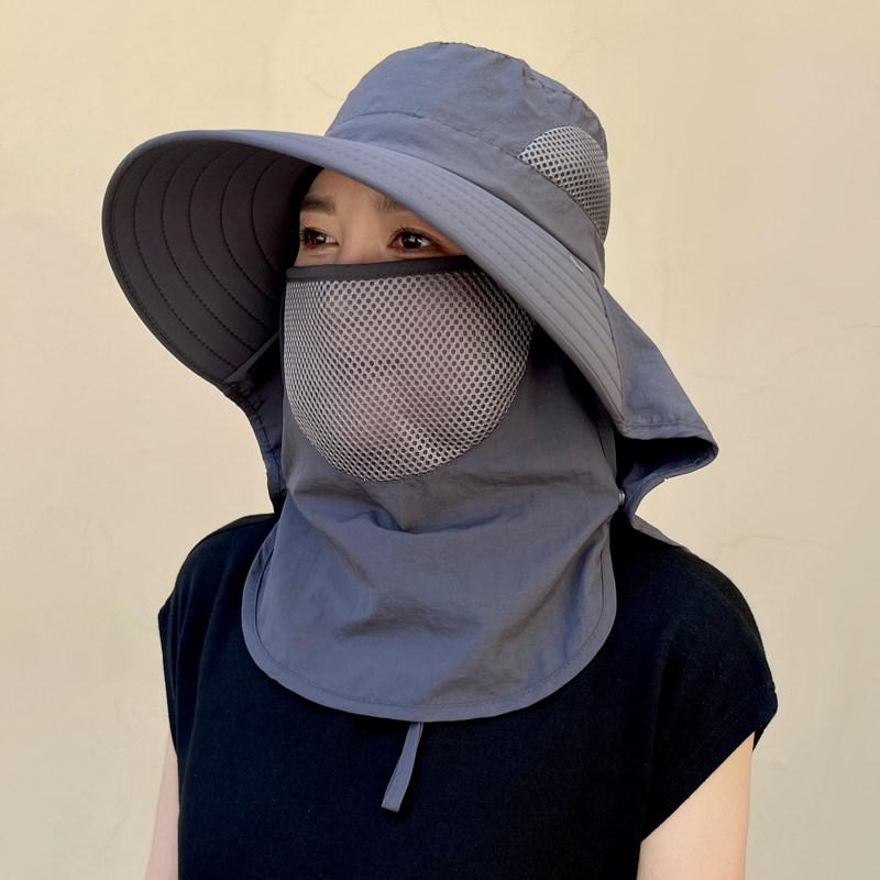 帽子 夏 UVカット フィッシャーマンハット レディース メンズ 通気性 アウトドア 日よけ フェイスマスク 登山用 軽量 吸湿速乾 ブラック ピンク系 アイボリー・カテゴリ: つば広帽子・スタイル: カジュアル・対象: ユニセックス・カラー展開: ライトグレー.カーキ.ダークグレー.アーミーグリーン.ブラック.ネイビー・サイズ展開: 54-59cm・使用シーン: 外出・帽頂形状: 丸型・つば形状: ワイド