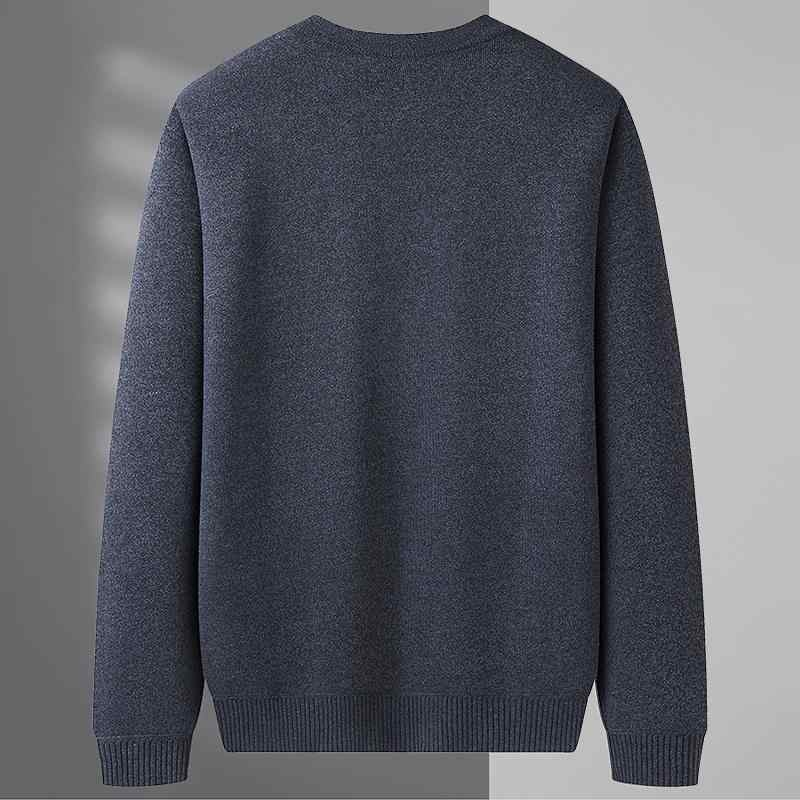 カーディガン メンズ 男性用 ニット セーター 秋冬物 紳士服 厚手 裏起毛 保暖 アウター トップス 羽織り 大きいサイズ ゆったり 体型カバー 着痩せ シニア 中年 防寒 暖か 伸縮性 無地 カジュアル 普段使い 通勤用 秋服 冬服 部屋着 シンプル riverpaddy-11679591 リバーパディ パッケージ画像