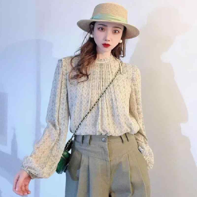 乐天商城 - トップス レディース 春秋 フレンチスタイル 気品 小さめリボン ベーシック ポルカドット ツーピース 長袖 シャツ ブラウス 切り替え コットン 混紡 軽量 通勤 普段使い カジュアル