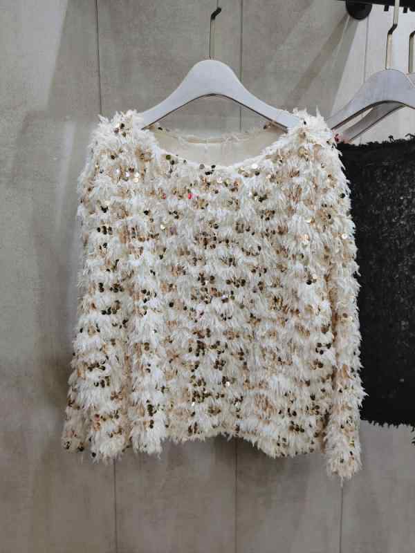 ロングスリーブTシャツ 女性用 春夏 秋冬 ゆったり ラウンドネック トップス シャツ 光沢ラメ加工 二重ライニング 長袖 ワイドシルエット カジュアル コットン混 伸縮性 通勤 普段使い