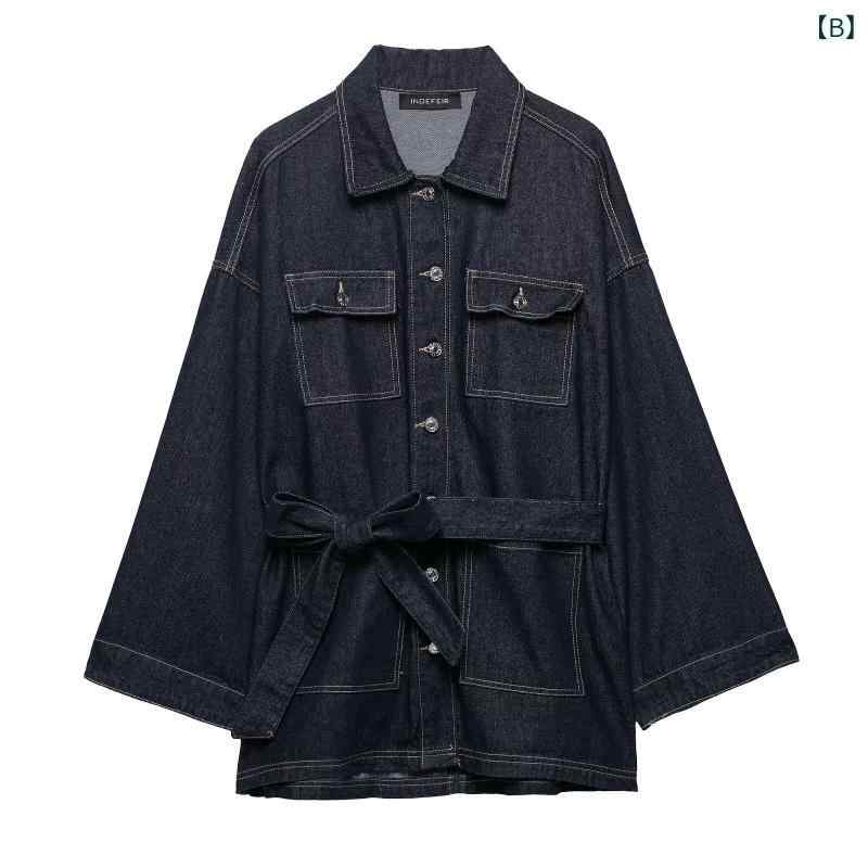 ジャケット レディース 春夏 デニムジャケット アウター デニムコート gジャン ジ...