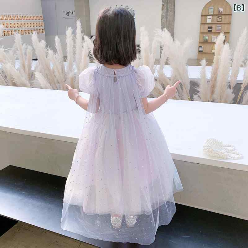 ワンピース キッズ 女の子 子供服 夏物 プリンセスドレス お姫様 ドレス おしゃれ ...