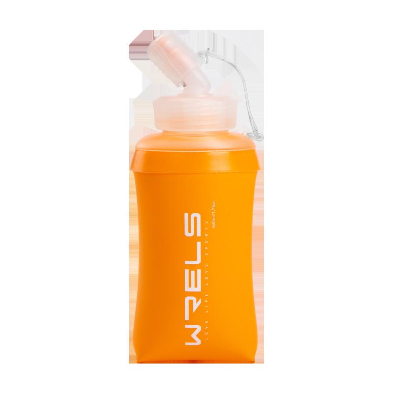 スポーツボトル レディース メンズ 折りたたみ 水筒 ソフトフラスク 登山 マラソン トレイルランニング 持ち運び 軽量 柔らかい シリコン製 アウトドア用 遠足 サイクリング ハイキング 給水器 携帯用 コンパクト 飲みやすい 噛む吸口 耐久性 スポー