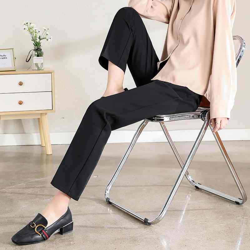 スラックス レディース パンツ ロングパンツ ズボン ボトムス ストレートパンツ テーパードパンツ 仕事着 通勤用 オフィス 事務服 オフィスカジュアル きれいめ 伸縮性 ストレッチ 大きいサイズ ゆったり 体型カバー 着痩せ 細見え お腹周りカバー 美