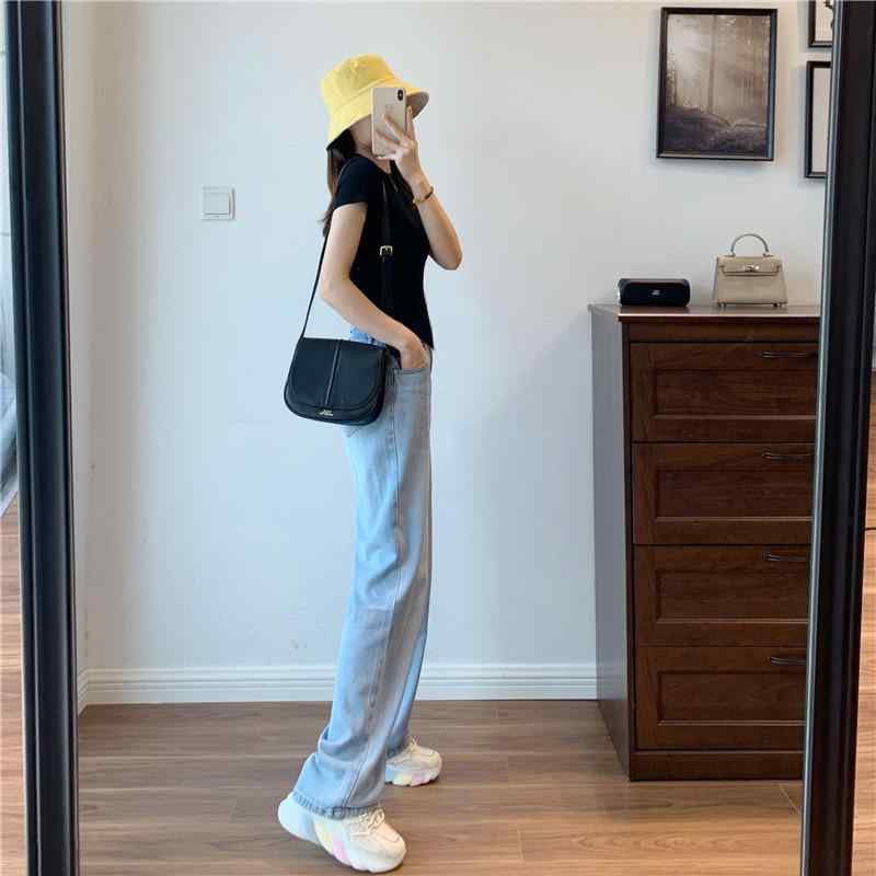 パンツ レディース ワイドパンツ 接触冷感 デニムパンツ ストレートパンツ ロングパンツ ズボン 接触冷感素材 薄手 涼しい 快適 通気性 速乾性 ゆったり 体型カバー 大きいサイズ プラスサイズ 着痩せ 細見え 楽ちん 柔らかい 上品 大人