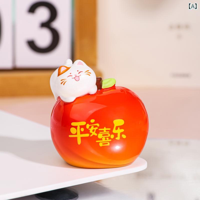 置物 レディース かわいい 猫 果物 萌えキャラ 癒し フィギュア 雑貨 デスク装飾 卓上オブジェ 車内アクセサリー 小物 飾り おしゃれ インテリア雑貨 ミニサイズ 観賞用 贈り物 キャラクターグッズ インテリア小物 ディスプレイ雑貨 小さめ 動物モチ riverpaddy-11647821 リバーパディ パッケージ画像