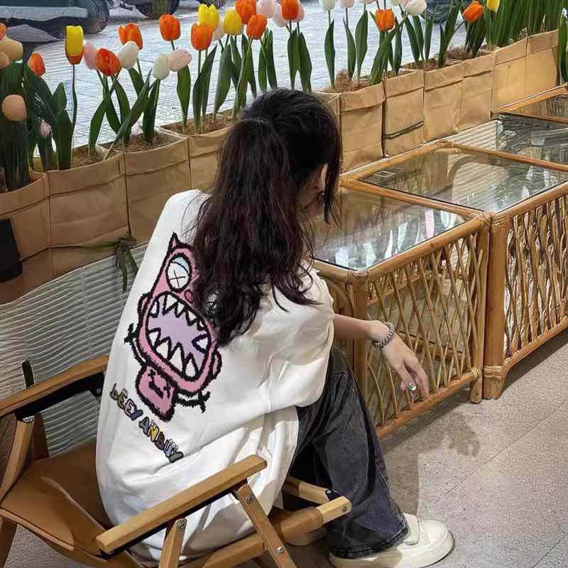 Tシャツ 女性用 短袖 夏 ロング丈 ゆったり オーバーサイズ 半袖トップス 接触冷感 綿混 軽量 吸湿速乾 カジュアル 普段使い ブラック ホワイト(4.0)