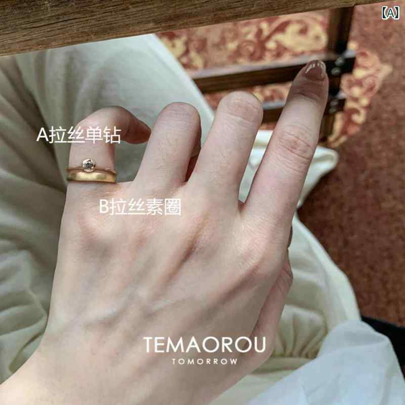 指輪 小指用 ピンキーリング レトロ シンプル 二層 重ね付け ワイヤー加工 超小サ...