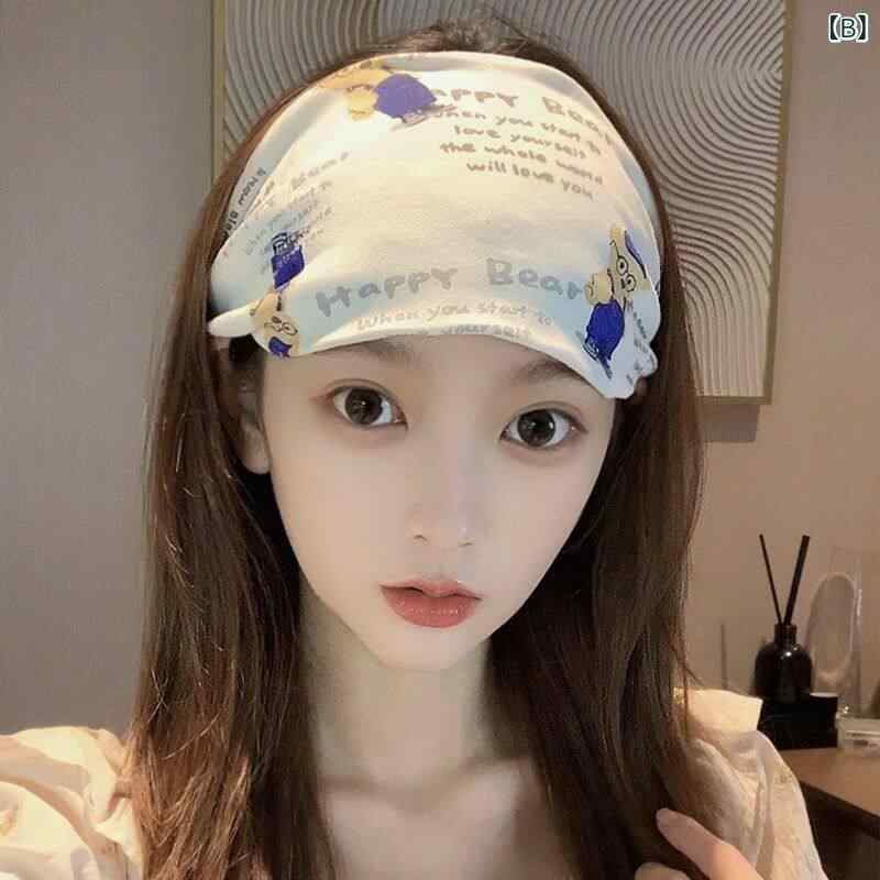 帽子 妊婦用 産後用 ヘッドタオル 髪束ね 額保護 通気性 軽量 伸縮性 春夏秋冬 コ...