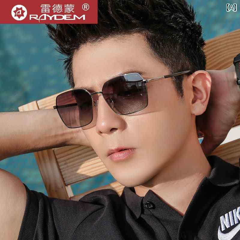 サングラス メンズ 偏光レンズ 変色 運転用 釣り用 高級感 UVカット 軽量 アウトドア フィッシング ドライブ 保護 快適 フィット