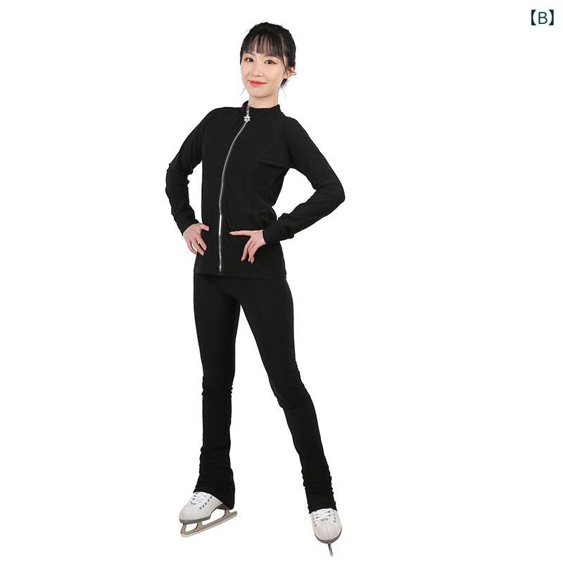 フィギュアスケート キッズ トレーニングウェア アイススケート パンツ セット ス...