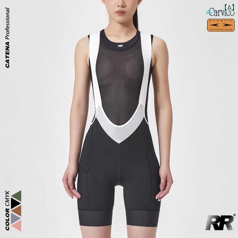 女性用 サイクリング ショーツ ストラップ 付...の紹介画像2