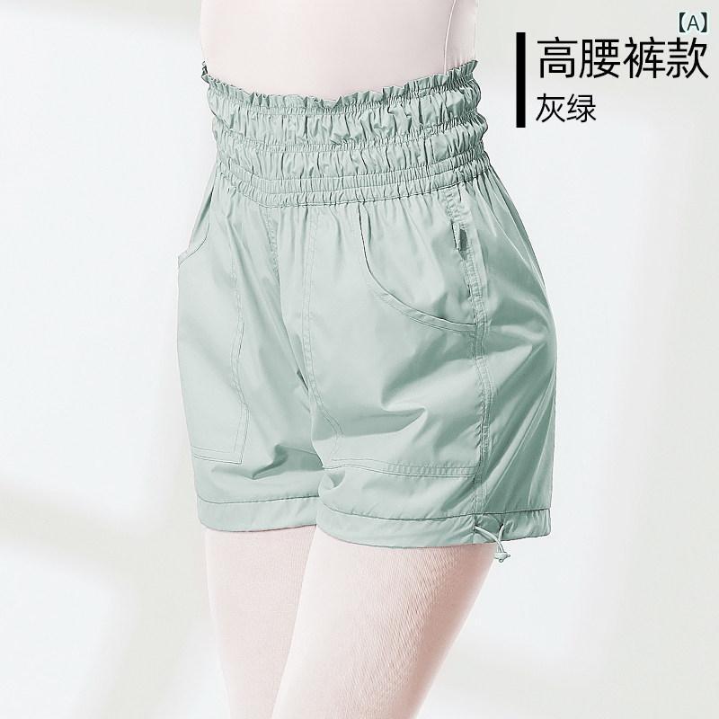 女性用 バレエ 練習服 発汗促進 短パン ダイエット 瘦身 脚やせ 脂肪燃焼 フィットネス 運動 ウェア トレーニング ショーツ ボディシェイプ 機能性 インナー