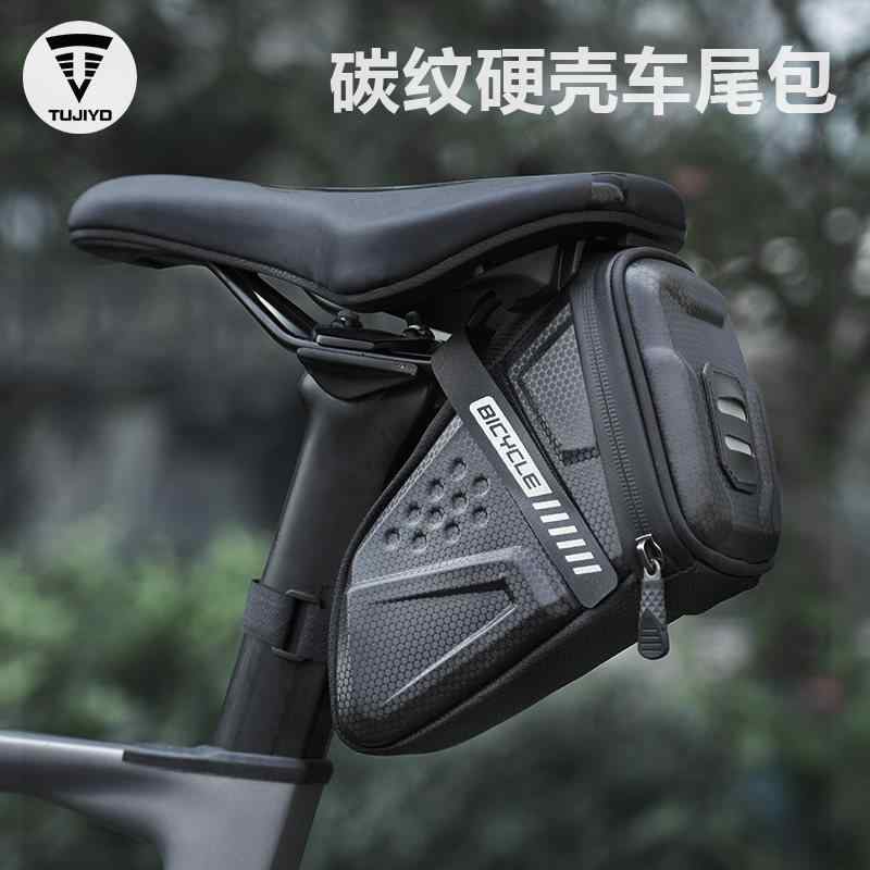 自転車アクセサリー 夜間ライディング用 テールライト 表情 サドルバッグ シートポストバッグ 山地車 ロードバイク サイクリングギア 軽量 防水 取り付け簡単・種類: 鞍座包（車尾包）・容量: 1L・カラー展開: 単独尾包.尾包 + 表情尾灯