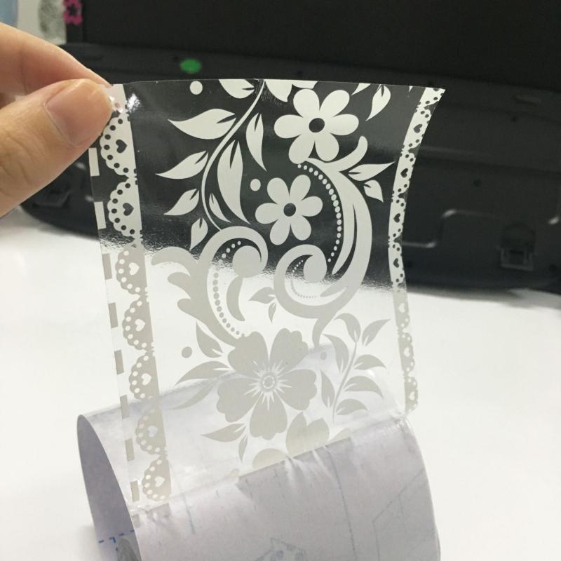 Other - 壁紙 窓花 レース 花柄 鏡貼り 現代 ガラス 店舗 装飾 壁紙 腰線 インテリア デコレーション 花飾り 窓飾り レースエッジ 花モチーフ 鏡面シール モダンスタイル ガラスフィルム ショップディスプレイ 壁面ライン 室内装飾 花柄パターン レースデザ