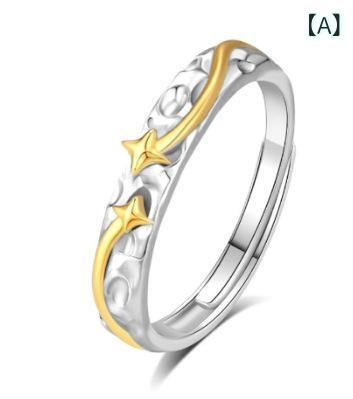 Silver rings for men and women, lightweight, luxurious, unique, simple, perfect as a birthday gift, present for lovers, or everyday wear. Romantic, modern, stylish silver accessories, ring case, jewelry set included.