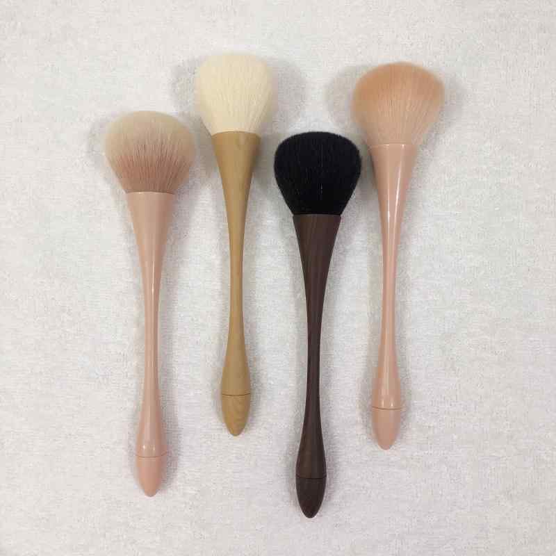 メイクブラシ セット 小腰 デザイン コスメブラシ ネイルパウダーブラシ ダストブラシ 粉ブラシ ファンデーション用 メイクアップツール ソフト毛 天然毛 軽量 持ち運びやすい メイクアップ メイク道具