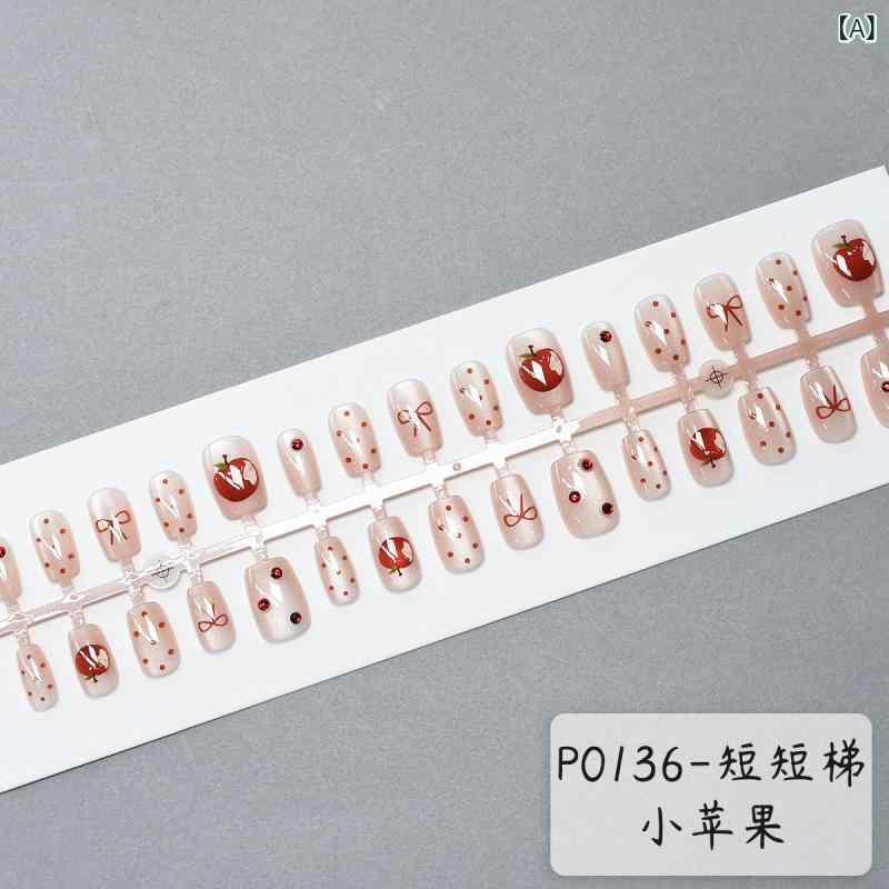 ネイルチップ 猫目 ウエーブドット 蝶結び クリスタル ジルコニア 装飾 かわいい ...