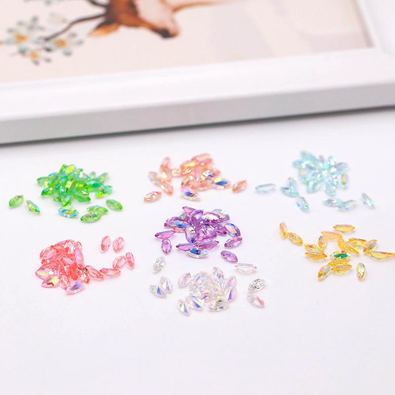 Other - ネイルアート キット 樹脂 美甲 ドリル クリスタル 輝き 尖底 フラットバック スパークル ストーン DIY ネイルパーツ ステッカー スマホケース デコレーション 美容 アクセサリー カラフル 光沢 接着 簡単 装飾 ピース