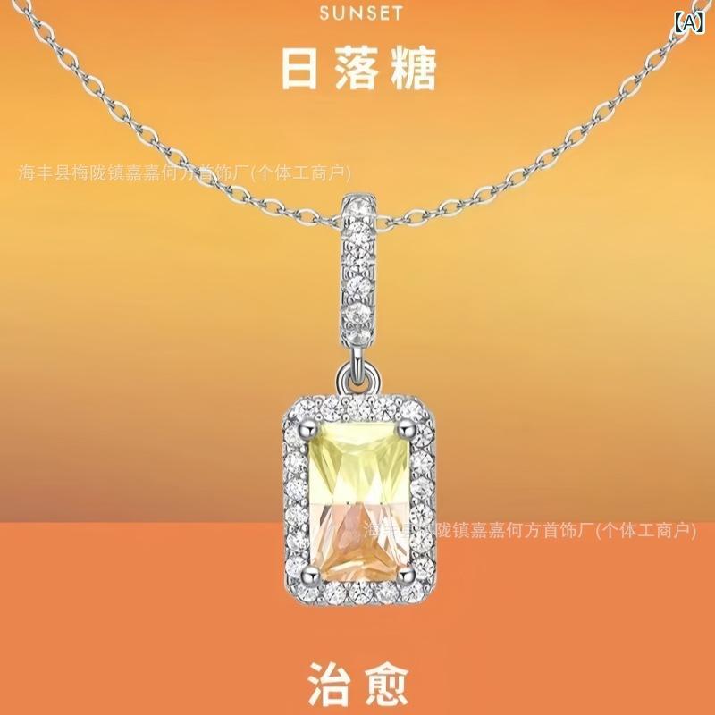 乐天商城 - ネックレス 女性用 軽量 高級感 カラフル ピンク系 ゴールドチェーン ハートモチーフ シンプルデザイン 普段使い ギフト対応 アクセサリー 華やか スタイリッシュ