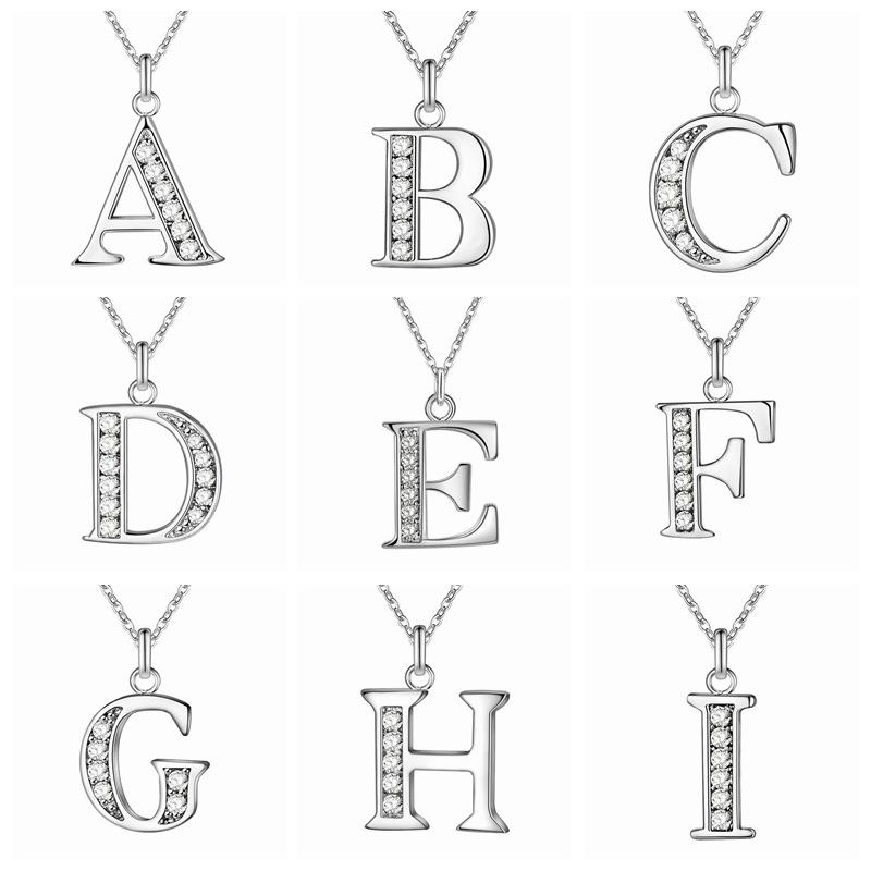 シルバーネックレス アクセサリー 26文字アルファベット 流行 クリエイティブ A-Z 字母 ジュエリー 女性用 普段使い 軽量 シンプルデザイン シルバー加工 ギフト向け ファッションアイテム