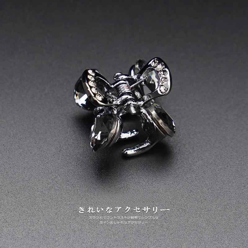 ヘアアクセサリー 女性用 小さめ トップクリップ バングピン 髪留め クリップ 偽水晶 ラインストーン 装飾 精巧 繊細 デザイン ヘアピン ヘアクリップ ヘアアレンジ 普段使い 軽量 細工 アクセント ピン 留め具