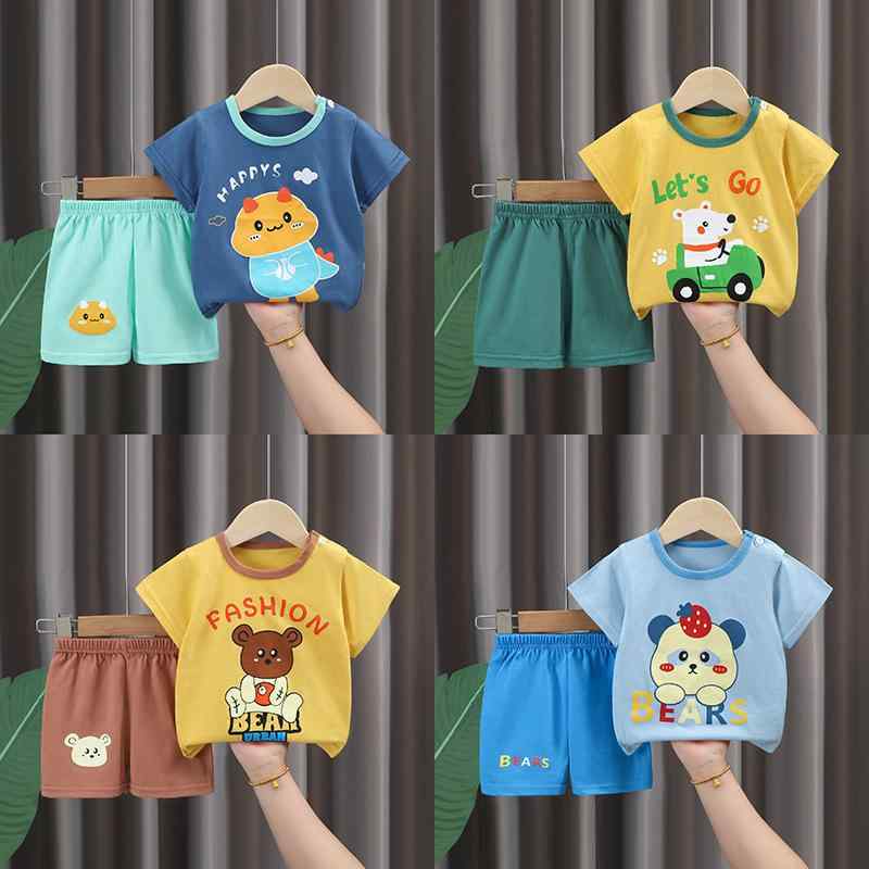 Cardigans - 子供 男の子 女の子 短袖 Tシャツ セット 綿 トップス ショートパンツ ベビー 服 夏 春夏 通年 普段使い 吸湿速乾 軽量 柔らかい 肌触り かわいい デザイン カジュアル スタイル
