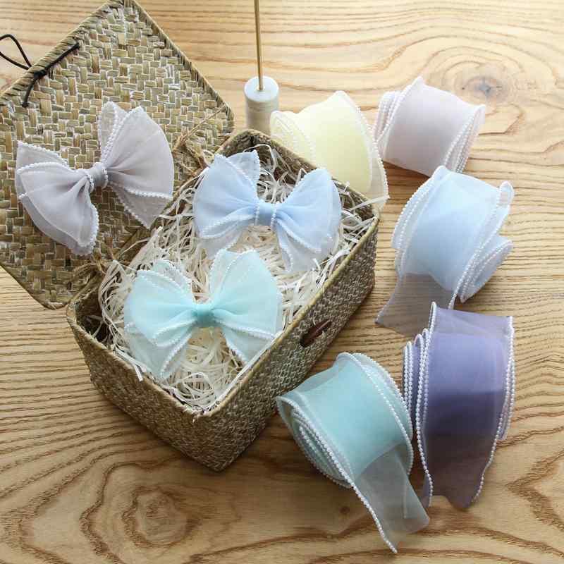 ヘアアクセサリー 女性用 DIY 手作り 発クリップ 蝶結び リボン 包装 素材 レース ...