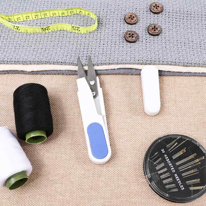 裁縫 ハサミ 小型 糸切り ラインクリップ 糸端 処理 ツール ニット 糸処理 軽量 ス...