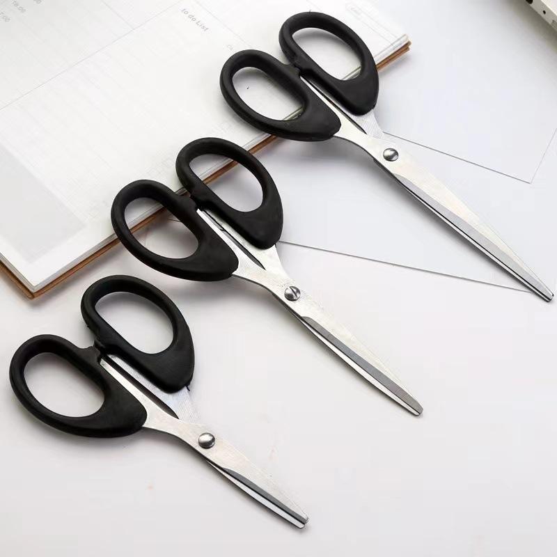 文房具 学生用 ステンレス ハサミ 多機能 事務用 子供用 小型 糸切り 軽量 安全設...