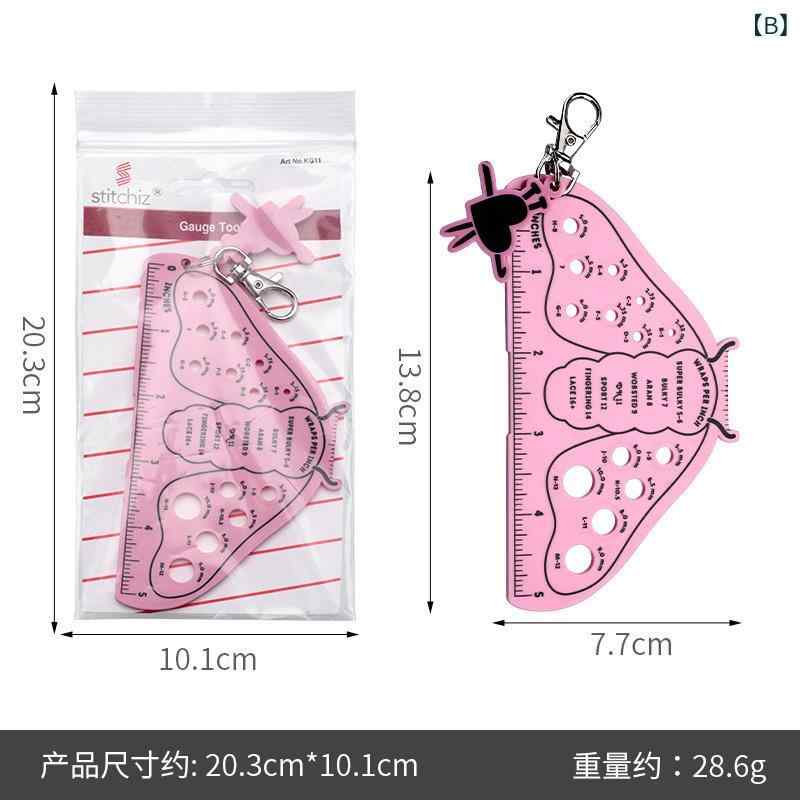 ニット セーター 編み針 棒針 測定ツール 縫製 メジャー 裁縫 ツール アクセサリー 手芸 キット 必需品 編み物 セット riverpaddy-11454127 リバーパディ サンプル画像3