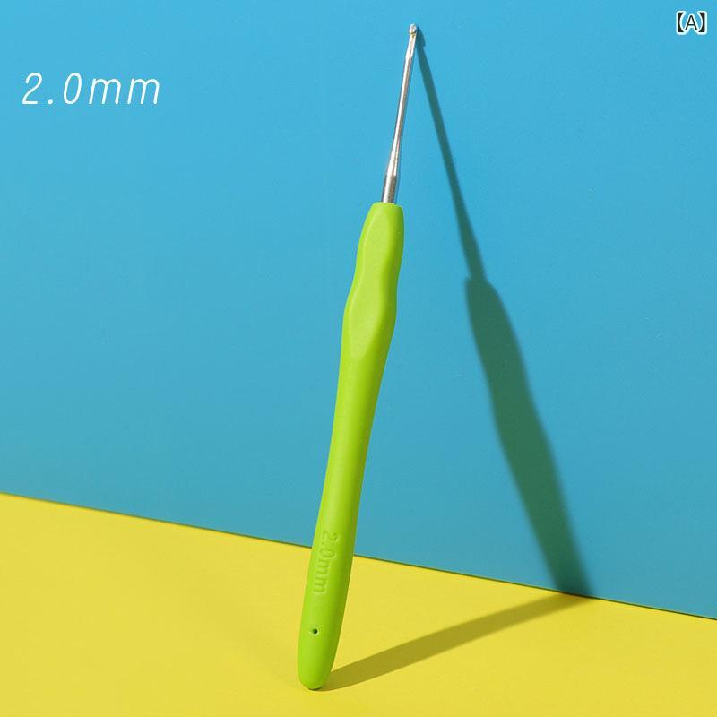毛糸 編み針 セット カラフル 柄 クロシェ針 シングルヘッド 粗細 家用 手芸 手工芸 道具 編み物 キット 初心者 向け コットン 素材 柔軟 デザイン 日常 クラフト 趣味 アクセサリー 製作 ツール