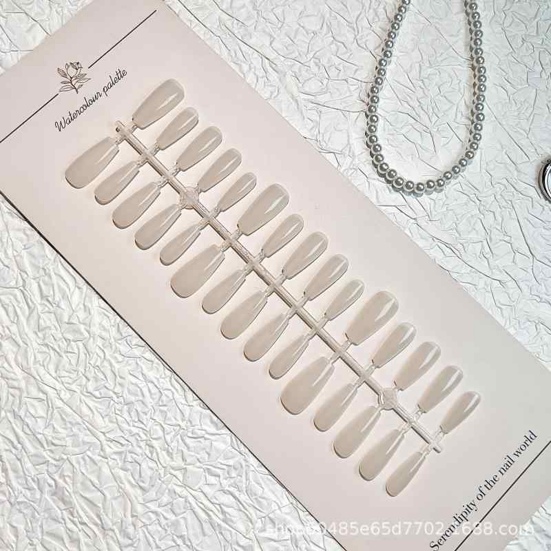 秋冬ネイルチップ プレメイド 透明 純色 メンズ レディース 指先美甲 ハンドメイド DIY 貼り付け 簡単装着 軽量 クリア ナチュラル ファッション アクセサリー 通勤 普段使い