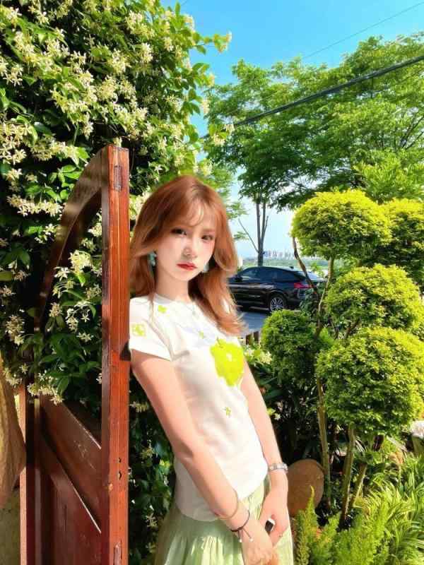乐天商城 - Tシャツ 女性用 夏 修身 短袖 シンプル デザイン 個性派 緑アップル プリント トップス かわいい コットン 吸湿速乾 通勤 普段使い 軽量 ビッグシルエット Vネック カジュアル