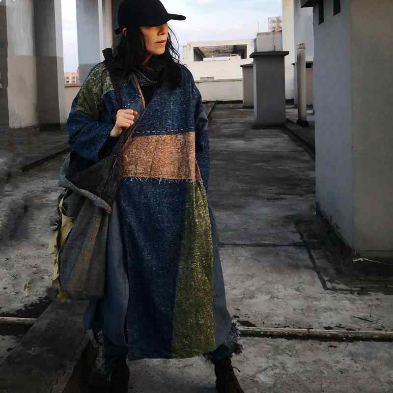 ジャケット レディース アウター デニムジャケット ジージャン 異素材切り替え チャイナ 手刺繍 レトロ調 ヴィンテージ ゆったり 大きいサイズ 体型カバー 着痩せ 細見え 個性的 カジュアル 羽織り 上着 トップス 秋冬服 防寒