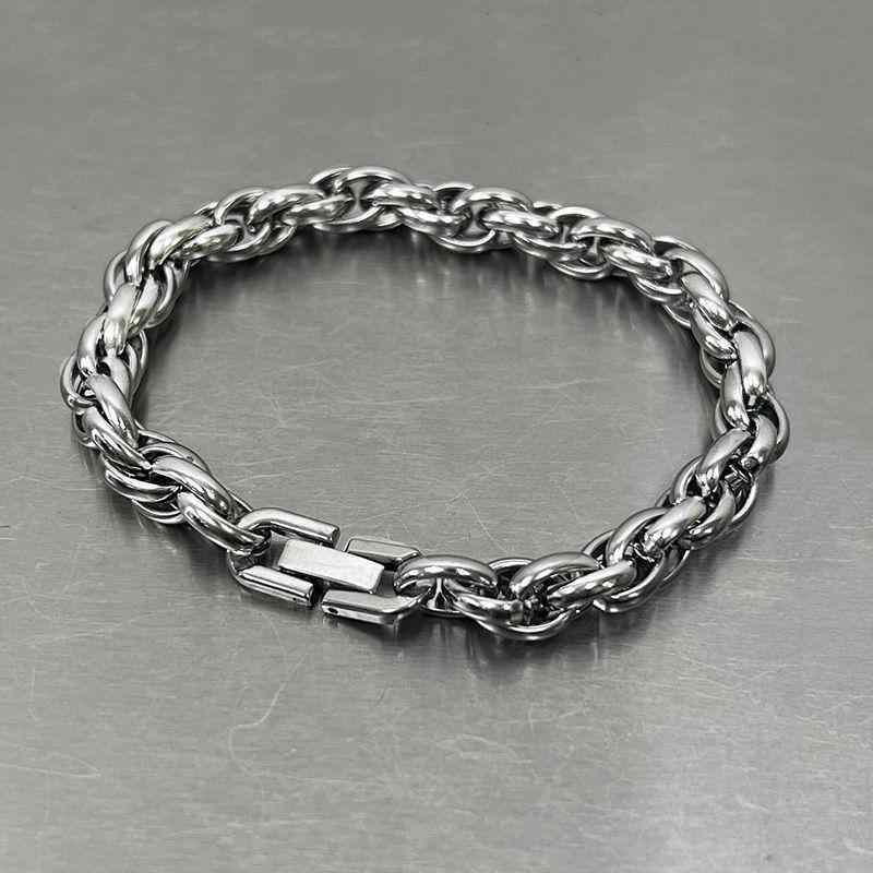 ハンドメイド ブレスレット メンズ レディース ユニセックス かわいい 個性的 シンプル 復古 トレンド アクセサリー 普段使い 軽量 金属 チェーン デザイン 学生向け 人気 手元 装飾