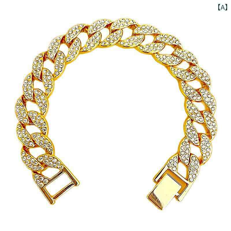 リバーパディのメンズ 手首アクセサリー キューバ チェーン ブレスレット ヒップホップ 個性派 メンズ 女性 ペア ファッション アクセサリー シルバー 加工 ロックスタイル ストリートファッション 普段使い 軽量 耐久性 スタイリッシュ デザイン｜アングル2