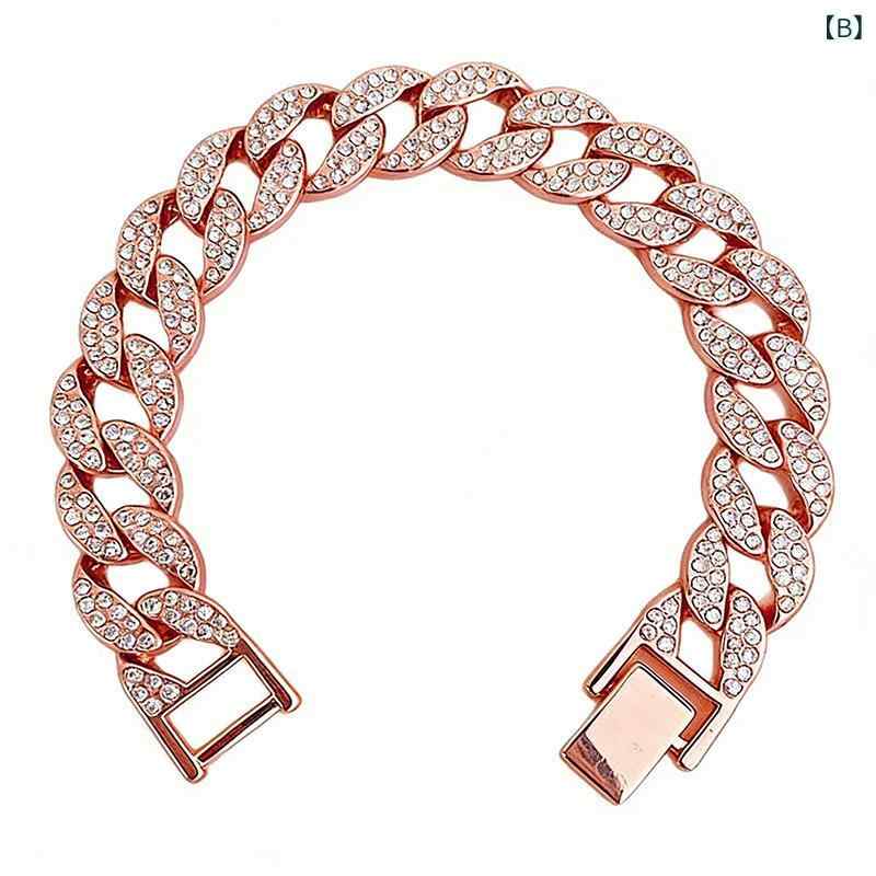 リバーパディのメンズ 手首アクセサリー キューバ チェーン ブレスレット ヒップホップ 個性派 メンズ 女性 ペア ファッション アクセサリー シルバー 加工 ロックスタイル ストリートファッション 普段使い 軽量 耐久性 スタイリッシュ デザイン｜アングル3