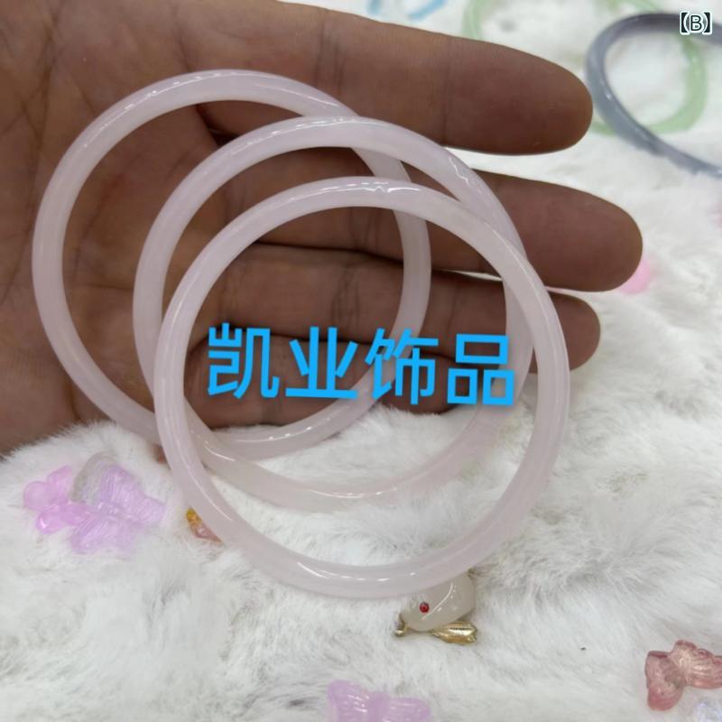 ブレスレット ガラス製 玉 音鳴り 干しバラ 古 アクセサリー 友達同款 かわいい 普...