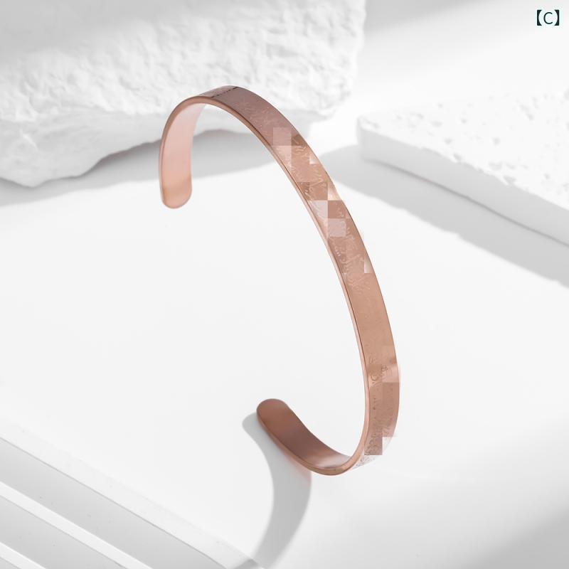 アクセサリー メンズ レディース ステンレス 真空メッキ加工 金色 開閉式 C字 手錠 ブレスレット 指輪 ネックレス ユニセックス シンプル スタイリッシュ 普段使い ギフト向け 軽量 耐久性 洗練デザイン シルバー調 ゴールド チェーン リンク ジュ 3