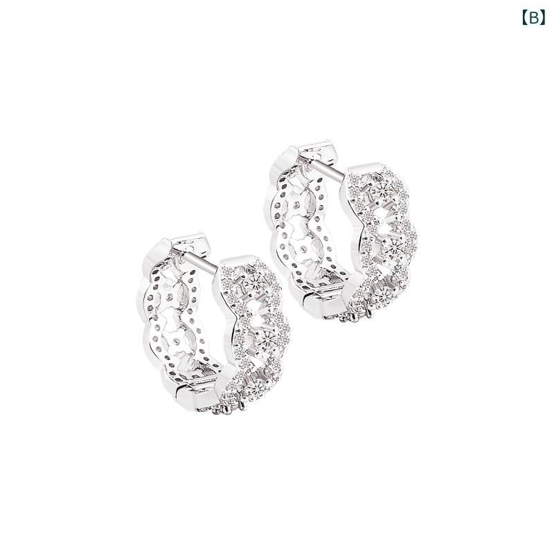 ピアス ピアス イヤリング メンズ レディース ヒップホップ 個性派 ジルコニア 耳...