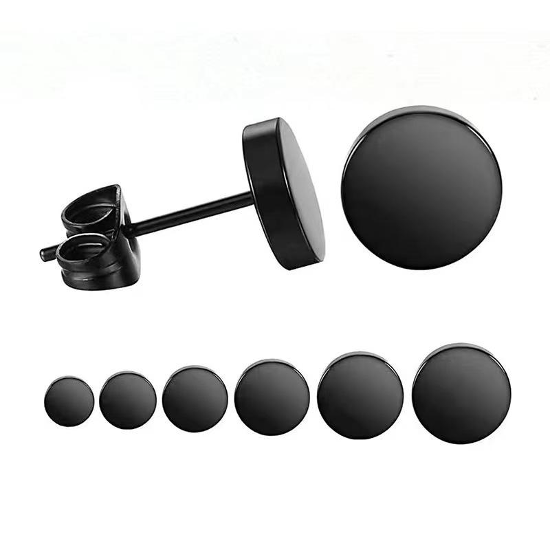Rakuten - レディース メンズ イヤーカフ イヤリング ピアス アクセサリー 細針 丸型 デザイン タイタン ステンレス シンプル スタイリッシュ 普段使い ギフト セット 軽量 耐久性 シルバー ゴールド カラーバリエーション 通年使用