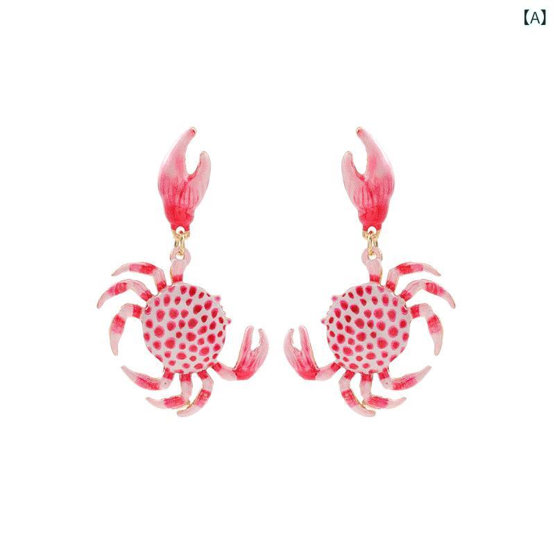 リバーパディのピアス イヤリング 女性用 かわいい 夏 ビーチスタイル 軽量 多層 クラゲ モチーフ ファッション アクセサリー ゴールド調 ビッグシルエット レイヤード スタイル 日常使い 軽やかな 揺れる 耳飾り 華やか コーディネート｜アングル2