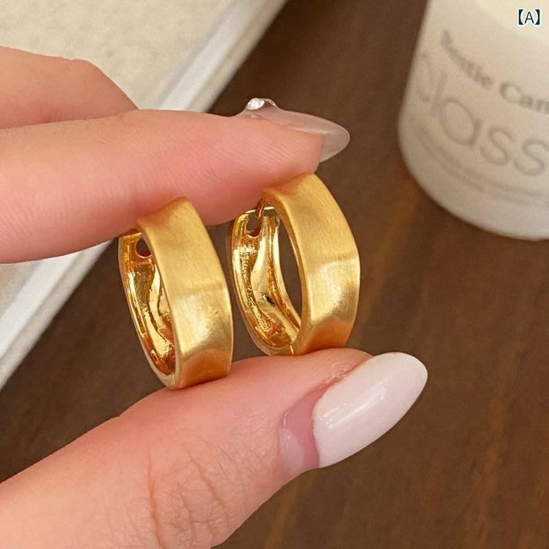 ピアス イヤリング シンプル ワイヤー 高級感 個性 日常 ファッション アクセサリ...