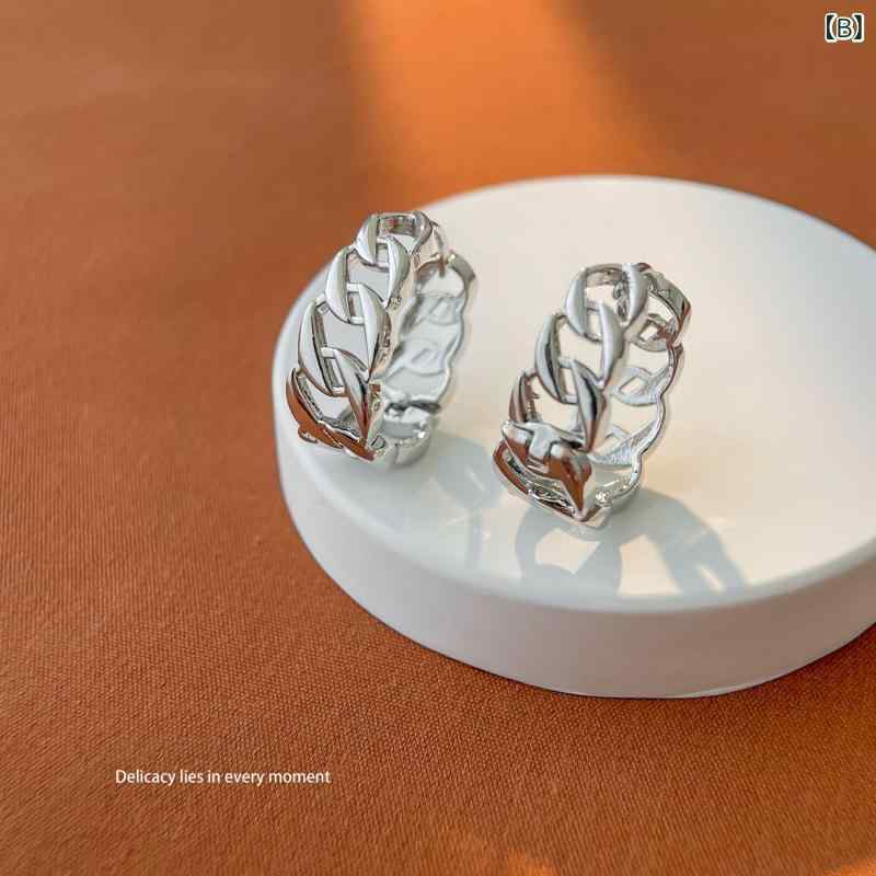 ピアス イヤリング メンズ シンプル クロシェ 耳飾り ファッション アクセサリー ...