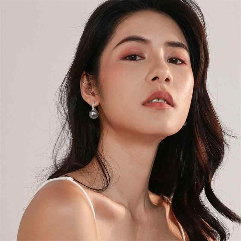 ピアス イヤリング 女性用 フェイクパール ピアス 小ぶり ドロップ型 高級感 耳飾り(4.0)